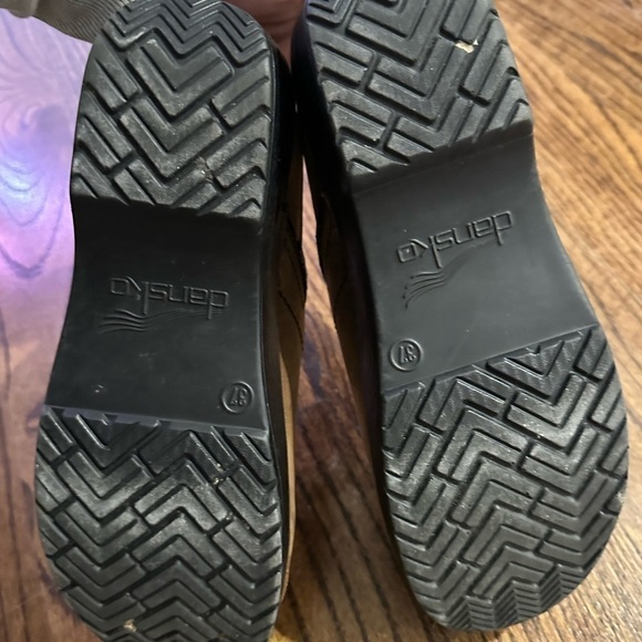 Dansko Brown Leather clogs - Picture 5 of 7